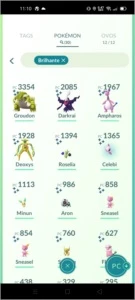 Conta pokémon go
