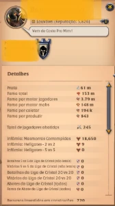 Conta Albion - Albion Online
