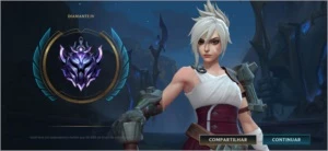 Conta WildRift Diamante 4, rota solo(top), ultima chance !!! - League of Legends: Wild Rift LOL WR