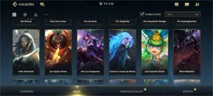 WILD RIFT 71 SKINS;MTS LENDÁRIAS;R$1750 GASTOS+CONTA LOL PC - League of Legends: Wild Rift LOL WR
