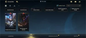 WILD RIFT 71 SKINS;MTS LENDÁRIAS;R$1750 GASTOS+CONTA LOL PC - League of Legends: Wild Rift LOL WR