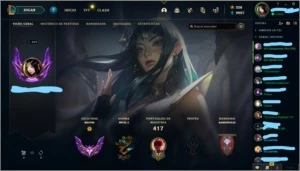 CONTA LOL MESTRE - League of Legends