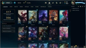 CONTA LOL MESTRE - League of Legends
