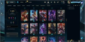 CONTA LOL MESTRE - League of Legends