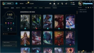 CONTA LOL MESTRE - League of Legends