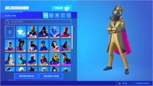 Conta de fortnite com muitas skins e salve o mundo