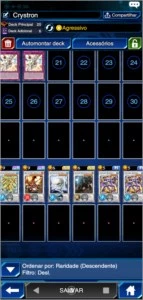 Conta Yugioh Duel Links Deck Crystron - Outros