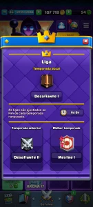 Conta de Clash Royale