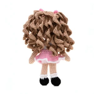 Boneca Verinha Amigurumi Crochê - Artesanato e Personalizados