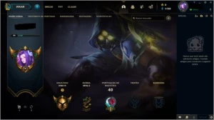CONTA LOL GOLD IV - League of Legends