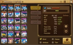 CONTA GLOBAL 110 6*, SENDO 30+ NAT 5 - Summoners War