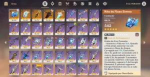 Conta AR55 C/ Neuvillette, Assinatura e pity GARANTIDO!!! - Genshin Impact