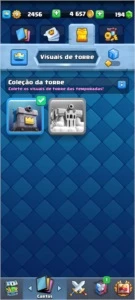 Conta Clash Royale + 2 emotes+ quase todas as cartas