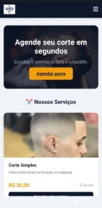 Sistema de Agendamento para Barbearia - PHP + MySQL - Sites, Lojas e Sistemas Prontos Sites e Scripts