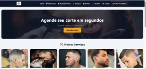 Sistema de Agendamento para Barbearia - PHP + MySQL - Sites, Lojas e Sistemas Prontos Sites e Scripts