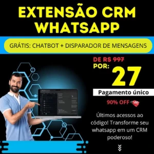 Extensão Crm Para Wuatis Web E Chatbot