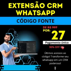 Extensão Crm Para Whats Web E Chatbot