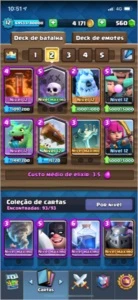 Conta Clash Royale NL12 Barato