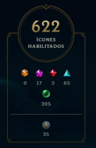 Conta Nivel 921 - 645 Skins - Todos Dados De Criação - League of Legends LOL