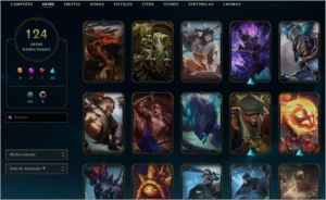 Conta diamante 1 - League of Legends LOL