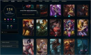 Conta diamante 1 - League of Legends LOL