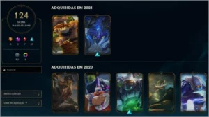 Conta diamante 1 - League of Legends LOL