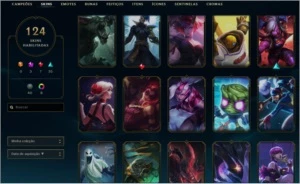 Conta diamante 1 - League of Legends LOL