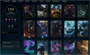 Conta diamante 1 - League of Legends LOL