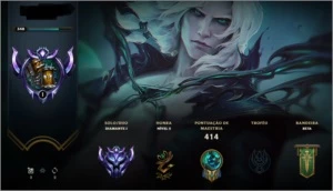 Conta diamante 1 - League of Legends LOL