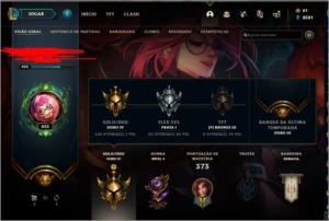 Conta Lol G4 98 skins - League of Legends