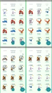Conta de Pokémon GO