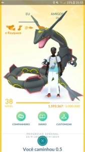 Conta de Pokémon GO
