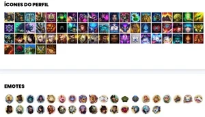 Conta prata 4 com 15 Skins e 56 Champs - League of Legends LOL
