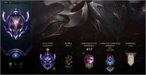 Conta lol elo diamante, 109 skins , querendo vender - League of Legends
