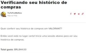 VENDO CONTA VALORANT COM VARIAS SKIN! ELO ATUAL PLAT2