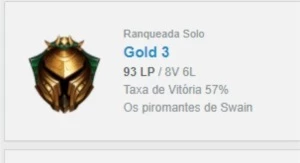 CONTA ABANDONADA 102 SKINS GOLD 3 NO PRECINHO - League of Legends LOL