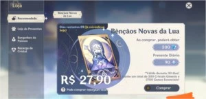 Genshin impact conta top