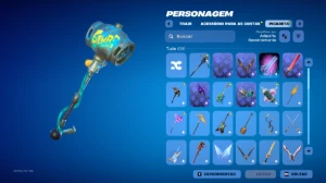 OG Fortnite com Cavaleiro Negro, Ceifador, Patrulheiro-Cavei