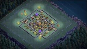 Conta bem upada com Skins CV13 - Clash of Clans