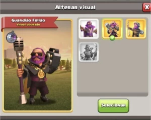 Conta bem upada com Skins CV13 - Clash of Clans
