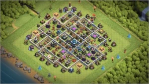 Conta bem upada com Skins CV13 - Clash of Clans