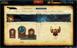 CONTA GOLD 3 - 12 PÁGINAS DE RUNA - FALTANDO SÓ 4 CAMPEÕES - League of Legends LOL