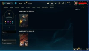 Conta para Smurfar GOLD IV - League of Legends LOL