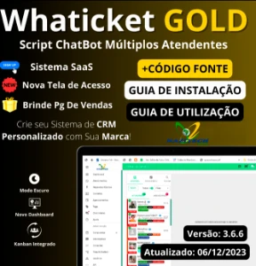 Whaticket Chatbot + Empresas | (saas) Atualizado
