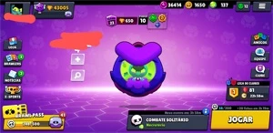 Conta Brawl stars, semifull possui todos brawlers e poderes