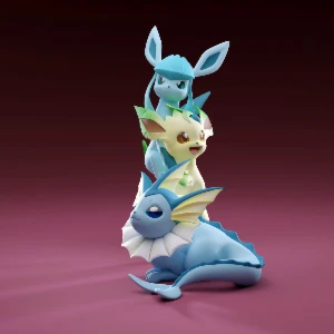 Pokemon em STL para Impressão 3D - Outros