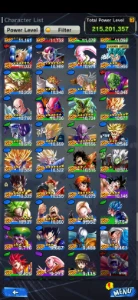 Conta dragon ball legends, com eventos novos não feitos