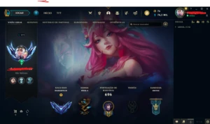 Conta League Of Legends Diamante 3, 680 Skins LOL