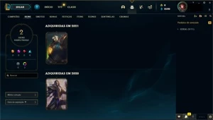 CONTA SMURF DIAMANTE IV - League of Legends LOL
