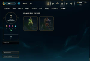 Bronze 4 com 125 Champs e 51 Skins ( Mais de 15 Jogos ) - League of Legends LOL